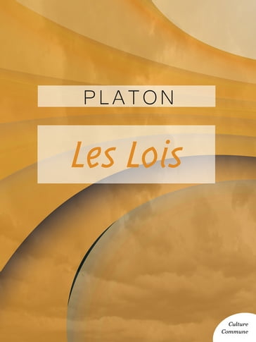 Les Lois - Platon