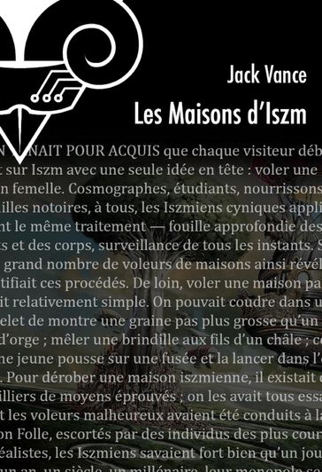 Les Maisons d'Iszm - Jack Vance