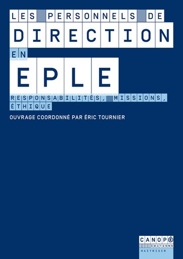 Les Personnels de direction en EPLE - Éric Tournier