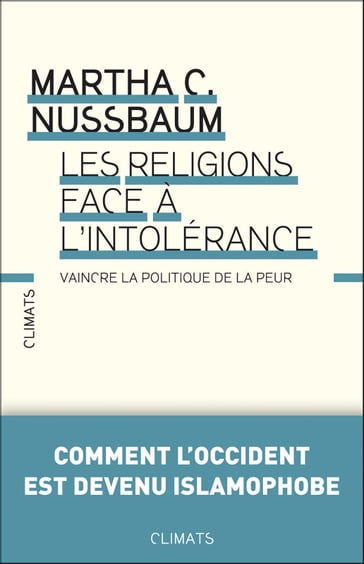 Les Religions face à l'intolérance - Martha Nussbaum