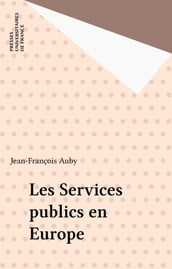Les Services publics en Europe