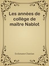 Les années de collège de maître Nablot