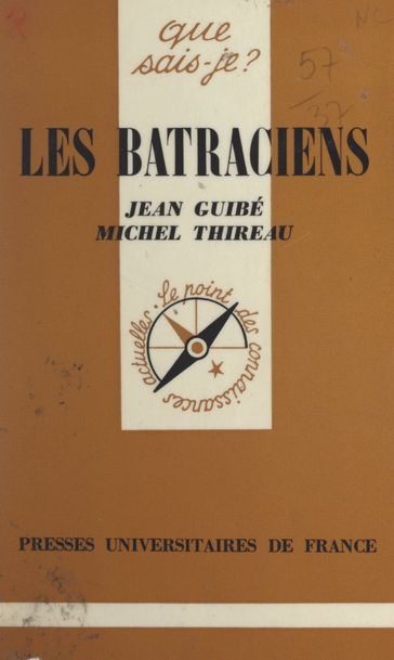 Les batraciens - Jean Guibé - Michel Thireau - Paul Angoulvent