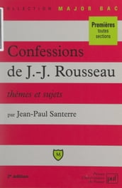 Les confessions, de Jean-Jacques Rousseau