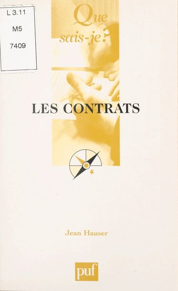 Les contrats - Jean HAUSER - Paul Angoulvent