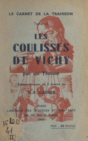 Les coulisses de Vichy - Un témoin