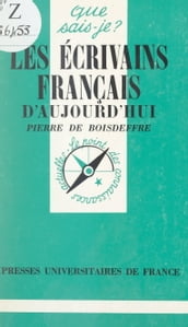 Les Écrivains français d aujourd hui (1945-1995)