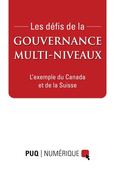 Les défis de la gouvernance multi-niveaux - Jean-François Savard - Jean-Patrick Villeneuve
