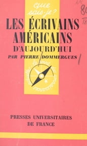 Les écrivains américains d aujourd hui