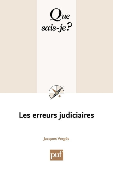 Les erreurs judiciaires - Jacques VERGES