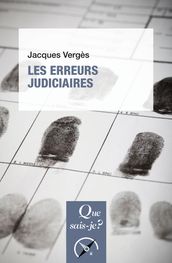 Les erreurs judiciaires