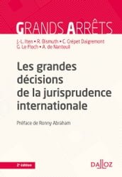 Les grandes décisions de la jurisprudence internationale. 2e éd.