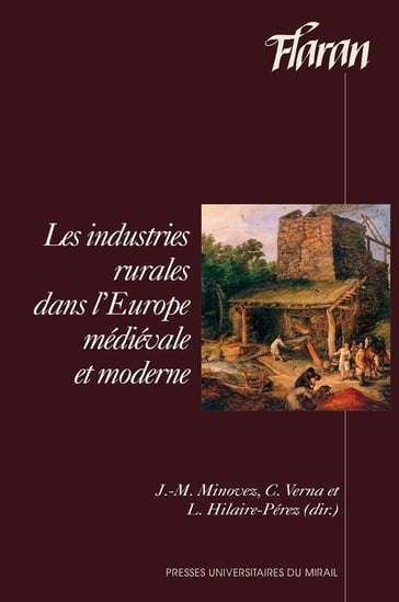 Les industries rurales dans l'Europe médiévale et moderne - Collectif