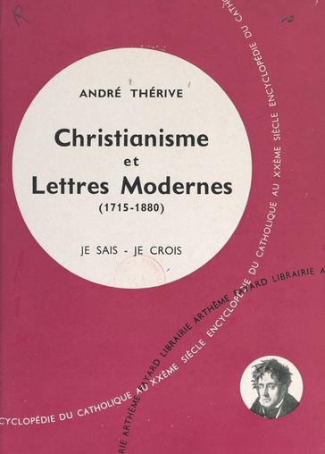 Les lettres chrétiennes (11) - André Thérive