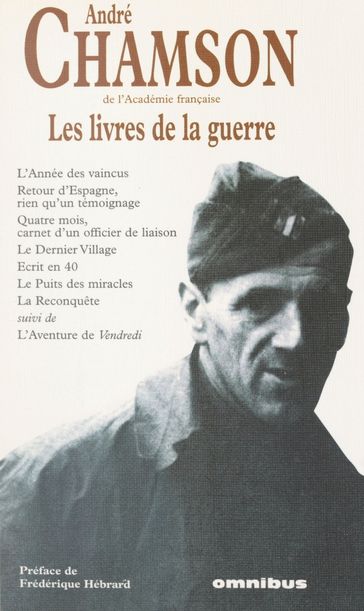 Les livres de la guerre - André Chamson - Micheline Cellier-Gelly