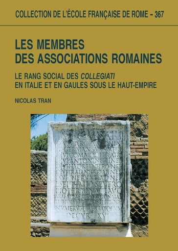 Les membres des associations romaines - Nicolas Tran