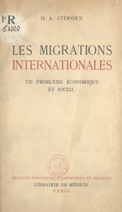 Les migrations internationales
