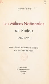 Les milices nationales en Poitou, 1789-1790