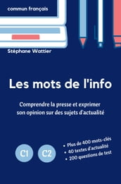 Les mots de l info C1-C2