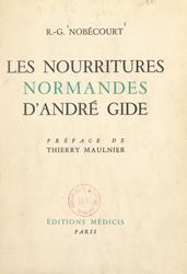 Les nourritures normandes d André Gide