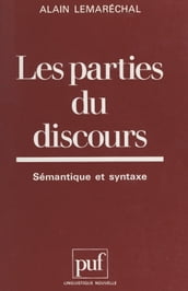 Les parties du discours