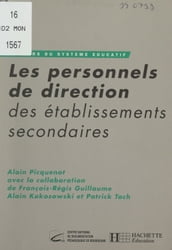 Les personnels de direction des établissements secondaires