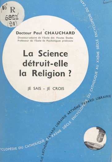 Les problèmes du monde et de l'Église (9) - Paul Chauchard