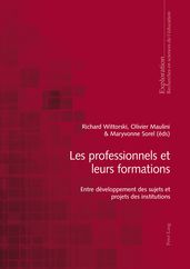 Les professionnels et leurs formations