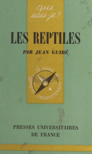 Les reptiles - Jean Guibé - Paul Angoulvent