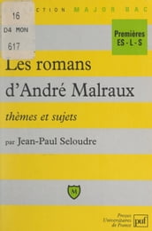Les romans d André Malraux