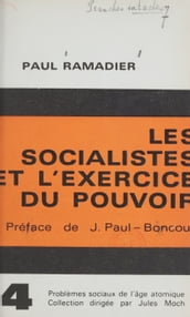 Les socialistes et l exercice du pouvoir