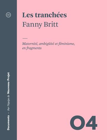 Les tranchées - Fanny Britt