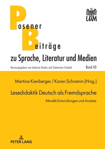 Lesedidaktik Deutsch als Fremdsprache - Sebastian Chudak - Martina Kienberger - Karen Schramm