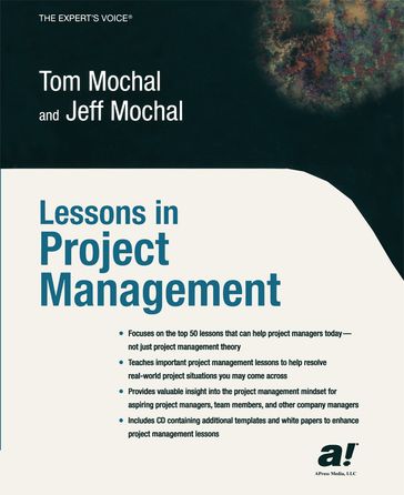 Lessons in Project Management - Jeffrey Mochal
