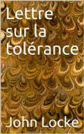 Lettre sur la tolérance