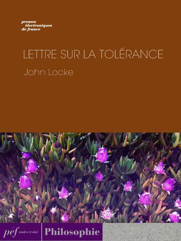 Lettre sur la tolérance - John Locke
