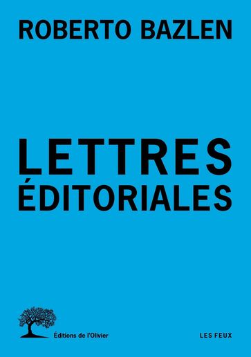 Lettres éditoriales - Roberto Bazlen