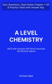 A Level Chemistry MCQ (PDF) Questions and Answers   IGCSE GCE Chemistry MCQs e-Book Download