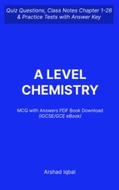 A Level Chemistry MCQ (PDF) Questions and Answers IGCSE GCE Chemistry MCQs e-Book Download