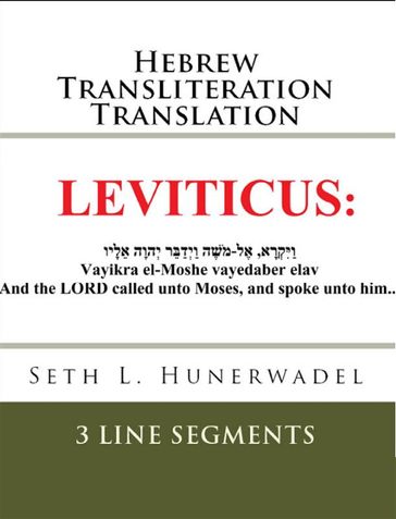 Leviticus - Seth L. Hunerwadel