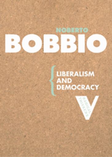 Liberalism and Democracy - Norberto Bobbio