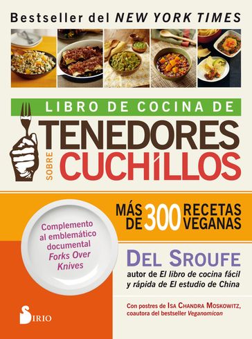 Libro de cocina de Tenedores sobre cuchillos - Del Sroufe