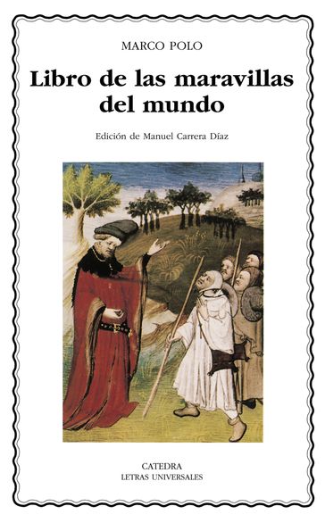 Libro de las maravillas del mundo - Marco Polo - Manuel Carrera Dìaz