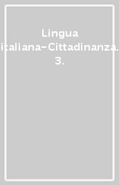 Lingua italiana-Cittadinanza. 3.