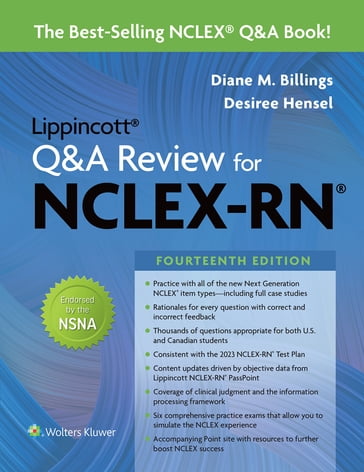 Lippincott Q&A Review for NCLEX-RN - Diane Billings - Desiree Hensel