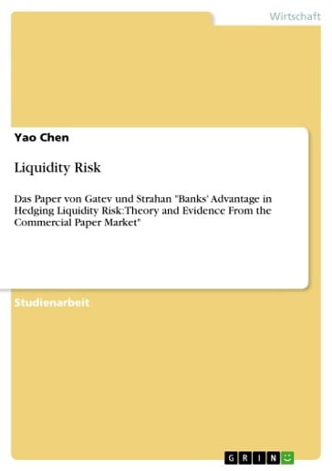 Liquidity Risk - Chen Yao