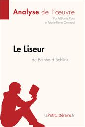 Le Liseur de Bernhard Schlink (Analyse de l oeuvre)