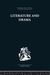 Literature and Drama