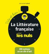 La Littérature française pour les nuls - Vite et bien !