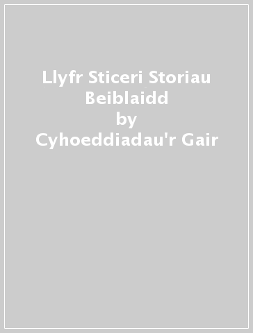Llyfr Sticeri Storiau Beiblaidd - Cyhoeddiadau